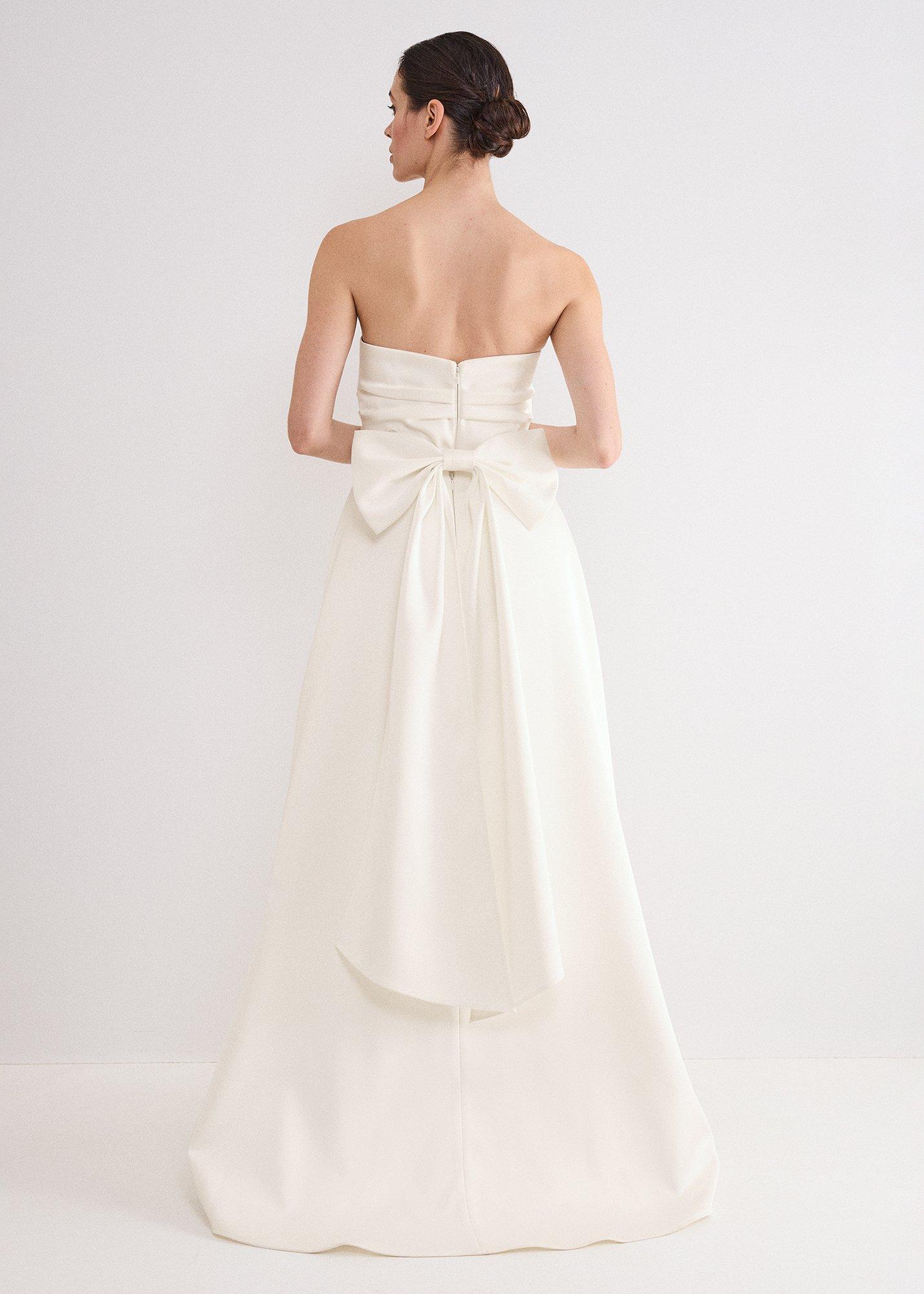 Meredith Satin Wedding Dress