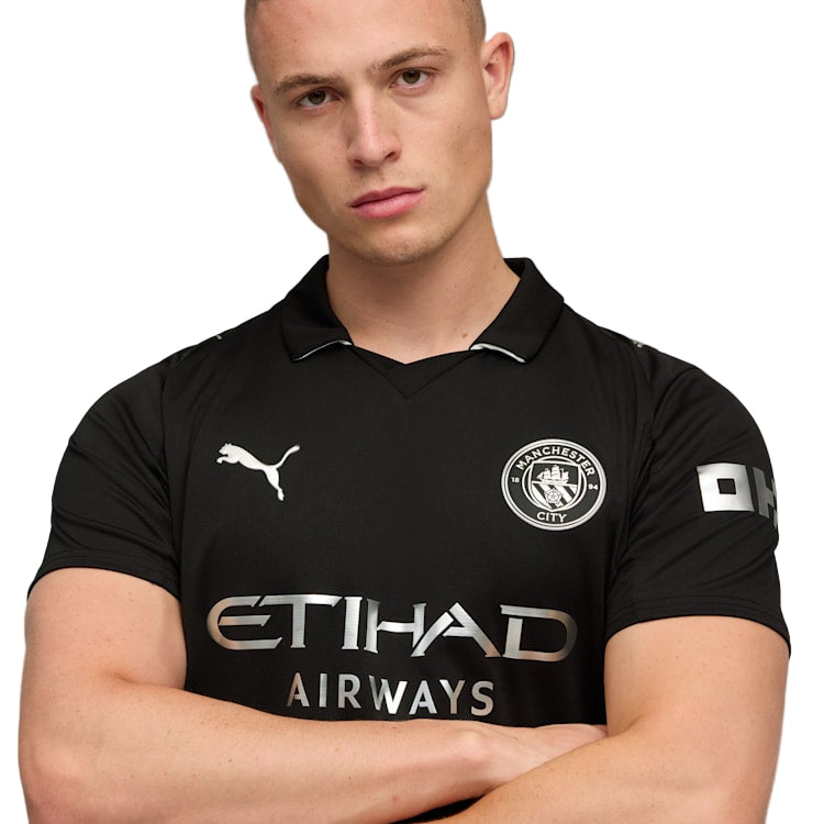Manchester City City 2025-2026 UCL Away Jersey – Authentic Shirt