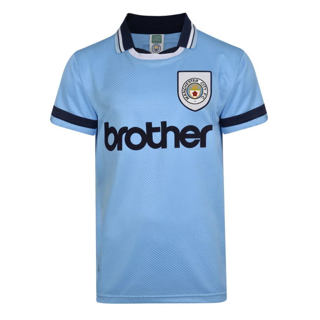1994 Man City Soccer Jerseys official Third Shirt - Adults