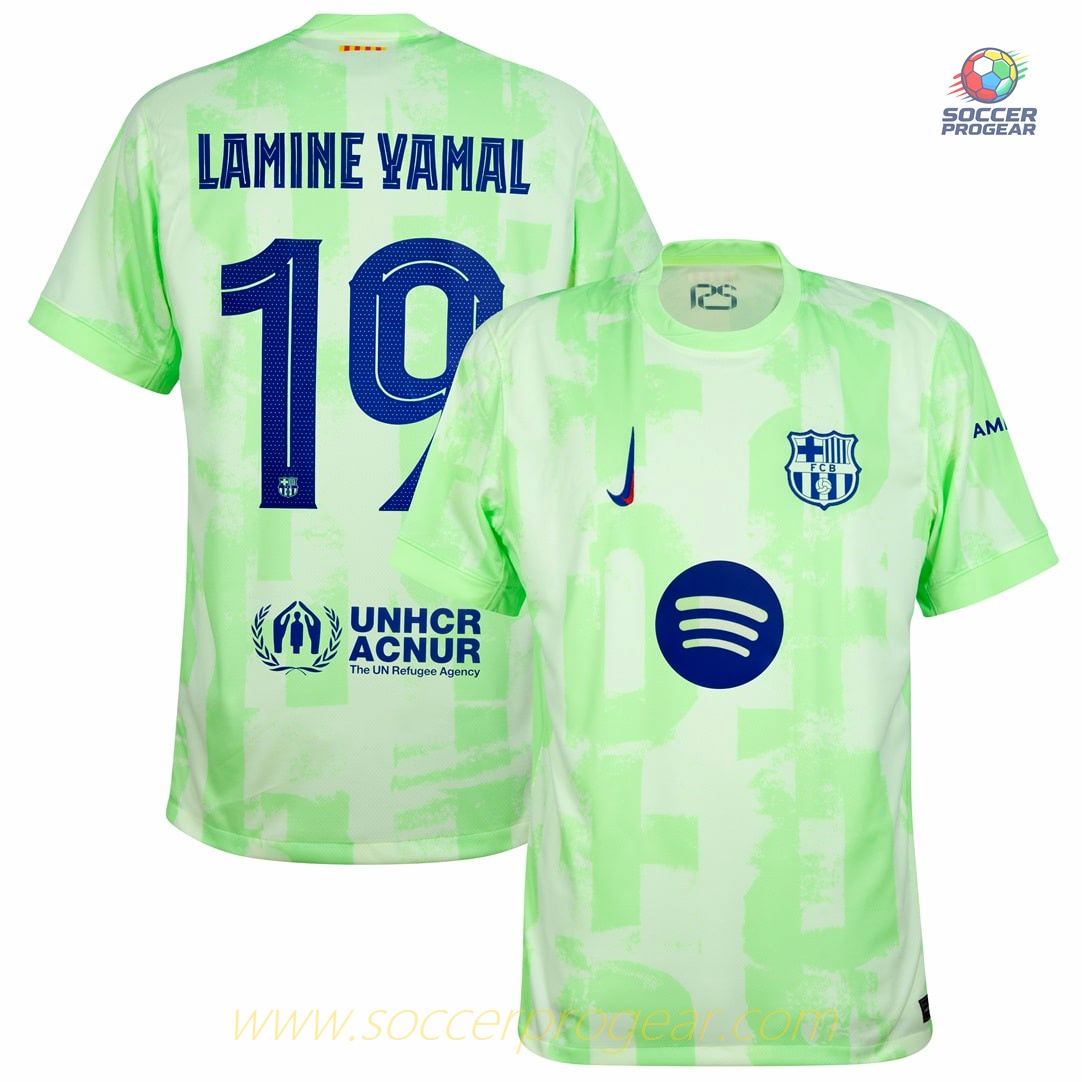 Barca 2024-2025 Season Third Lamine Yamal Match Football Shirt