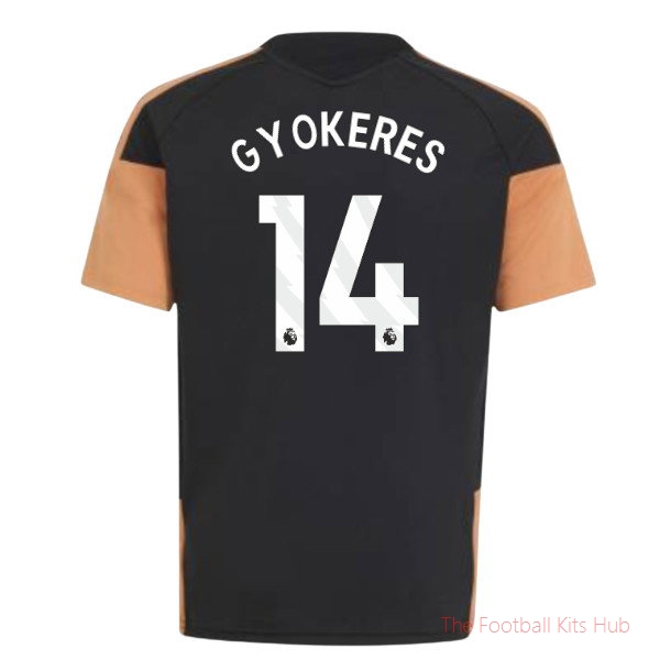 Arsenal Training Jersey 2026-2027 Gyokeres #14 Kids' Club Shirt