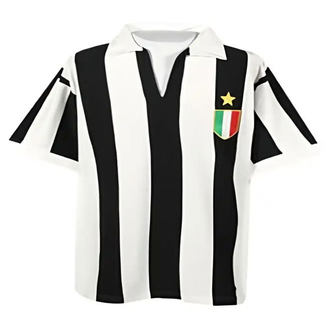Juve Juventus #1975 Top Tier Authentic Modern Style Fan Jersey Euro...