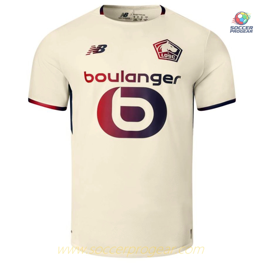 LOSC Away Youth Soccer Uniform Team Jersey 2025-2026 Season Olivier Giroud