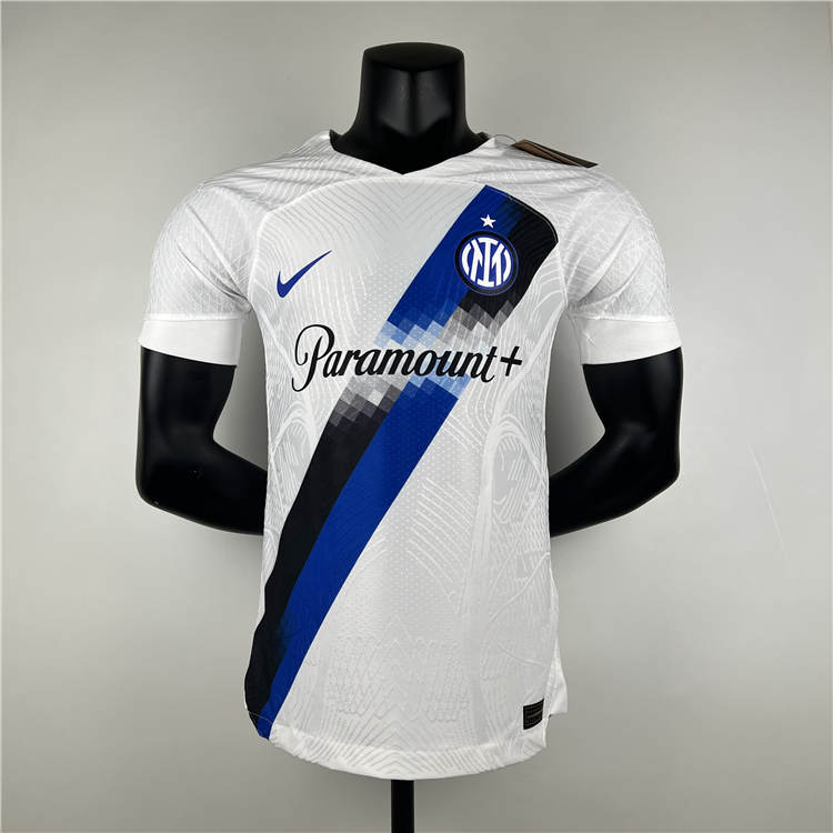 2324 Inter Milan Away White Soccer Jersey Football Shirt Authentic