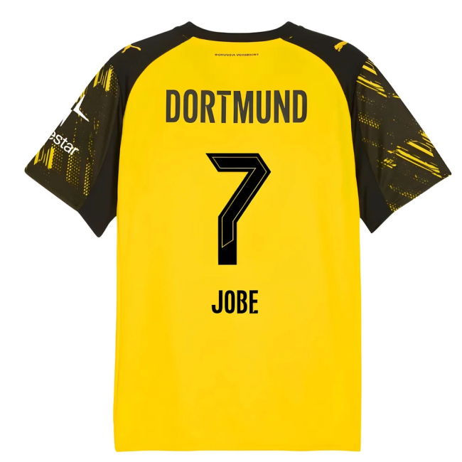 2025-2026 Borussia Dortmund Official Licensed Jersey (Yellow)