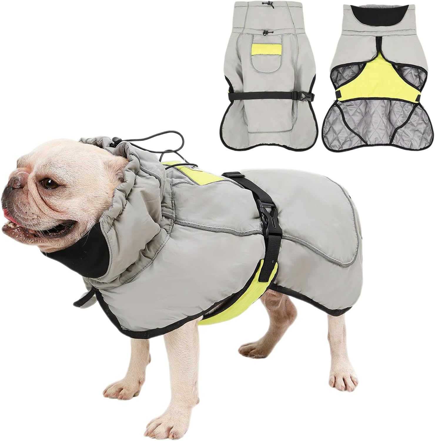 French Bulldog French Bulldog Winter Coat – Warm Dog Jacket With