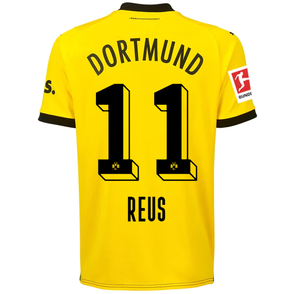 Borussia Dortmund Reus 2023-2024 Bun Home Jersey – Authentic Shirt
