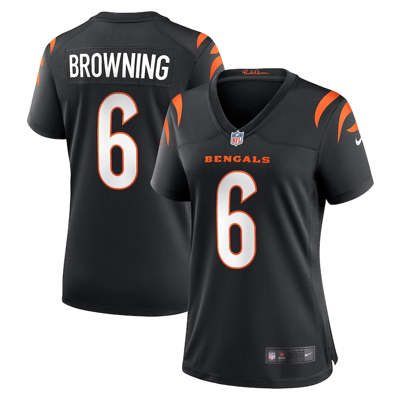 None Jake Browning Star Player CIN Bengals High-Quality Jersey