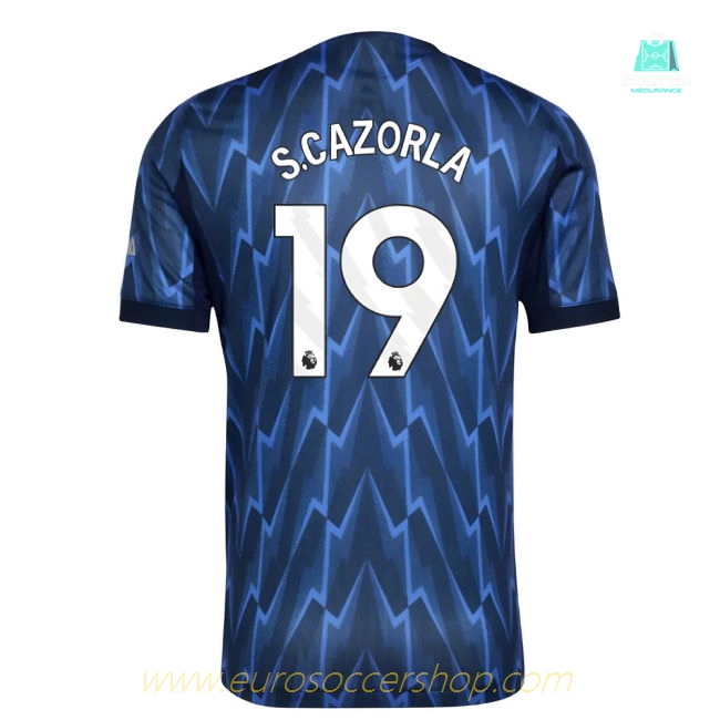 2025-2026 Arsenal Authentic Away Shirt (S.Cazorla 19)