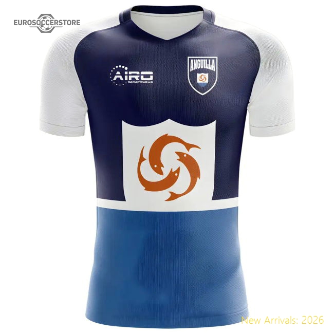 2025-2026 Anguilla Home Concept Football Shirt - Baby - Official Design