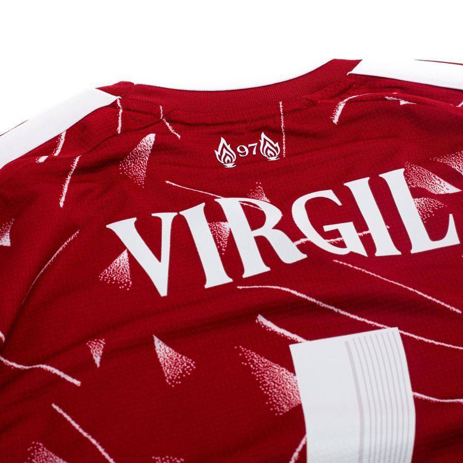 Liverpool Home Shirt 2026/27 Kids Champions League VIRGIL 4