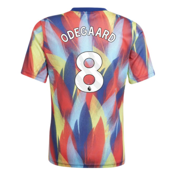 2025-20 Arsenal Official Home Football Kit Odegaard #8 L M S Kids