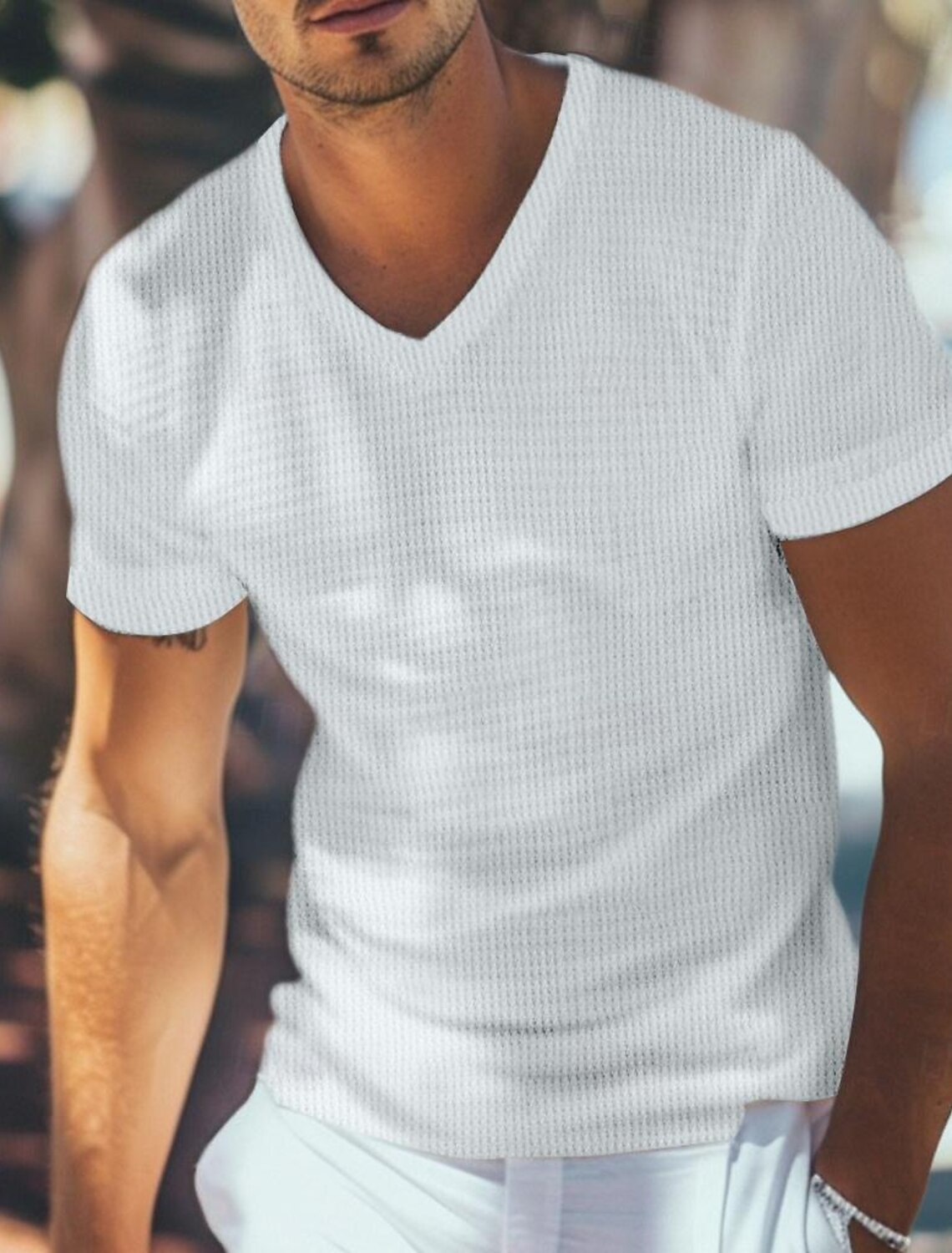 Men's Shorts Linen Shorts Dress Shorts Summer Shorts Pleated Shorts Pocket Pleats Straight Leg Plain Comfort Breathable Short Casual Daily Holiday Fashion Designer Black White