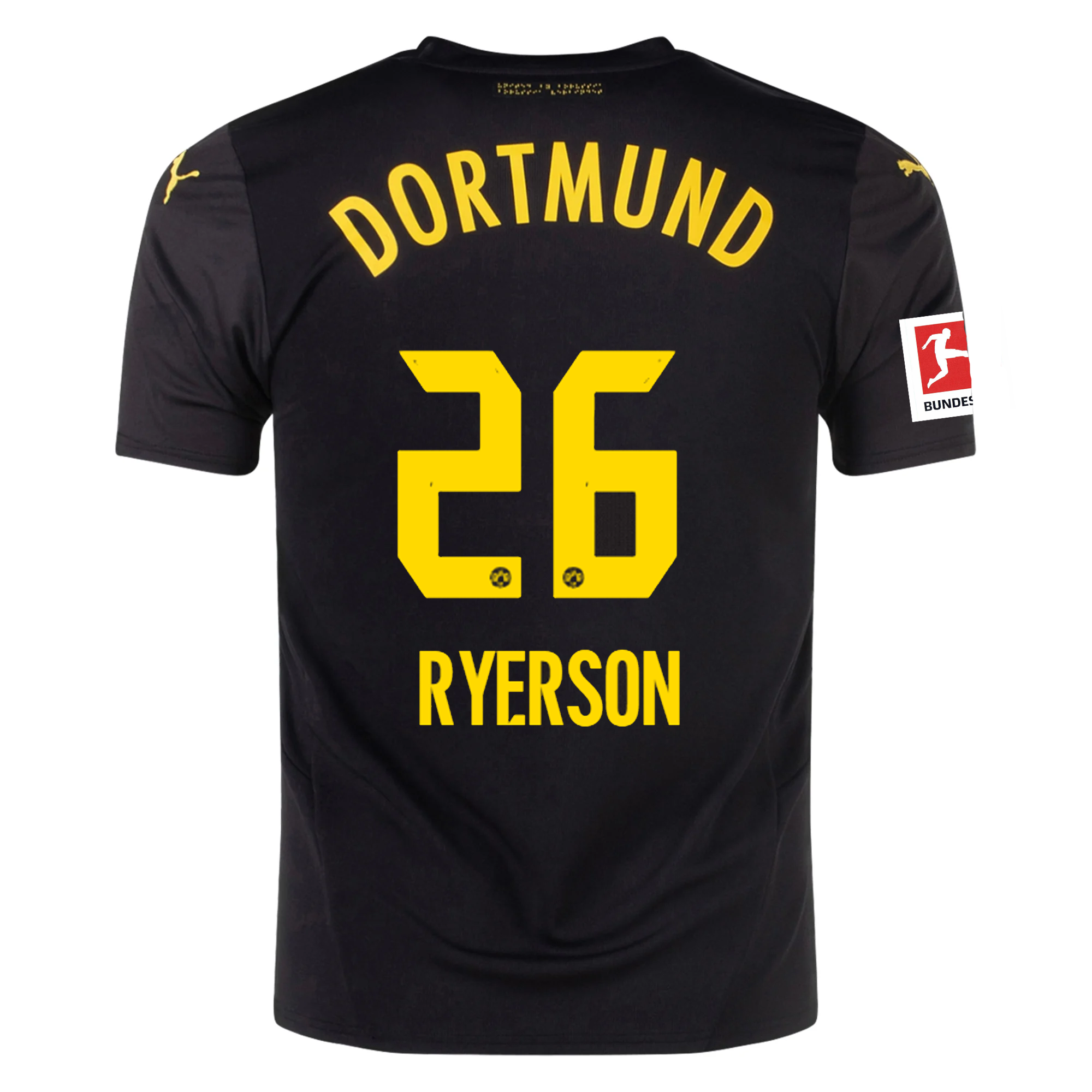 Borussia Dortmund Ryerson 2024-2025 Bun Away Jersey – Authentic Shirt