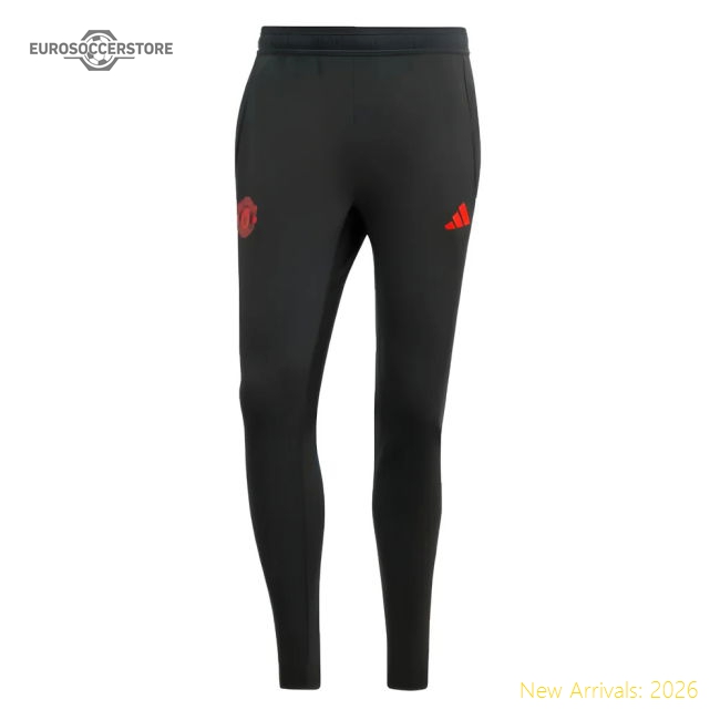 2023-2024 Man Utd Training Pants (Black)