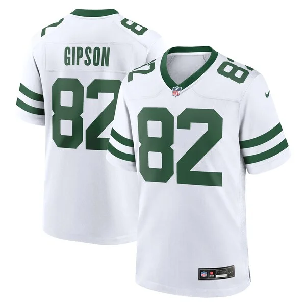 None Xavier Gipson Game Jersey - White | NFL Player Jersey | NFL Footb