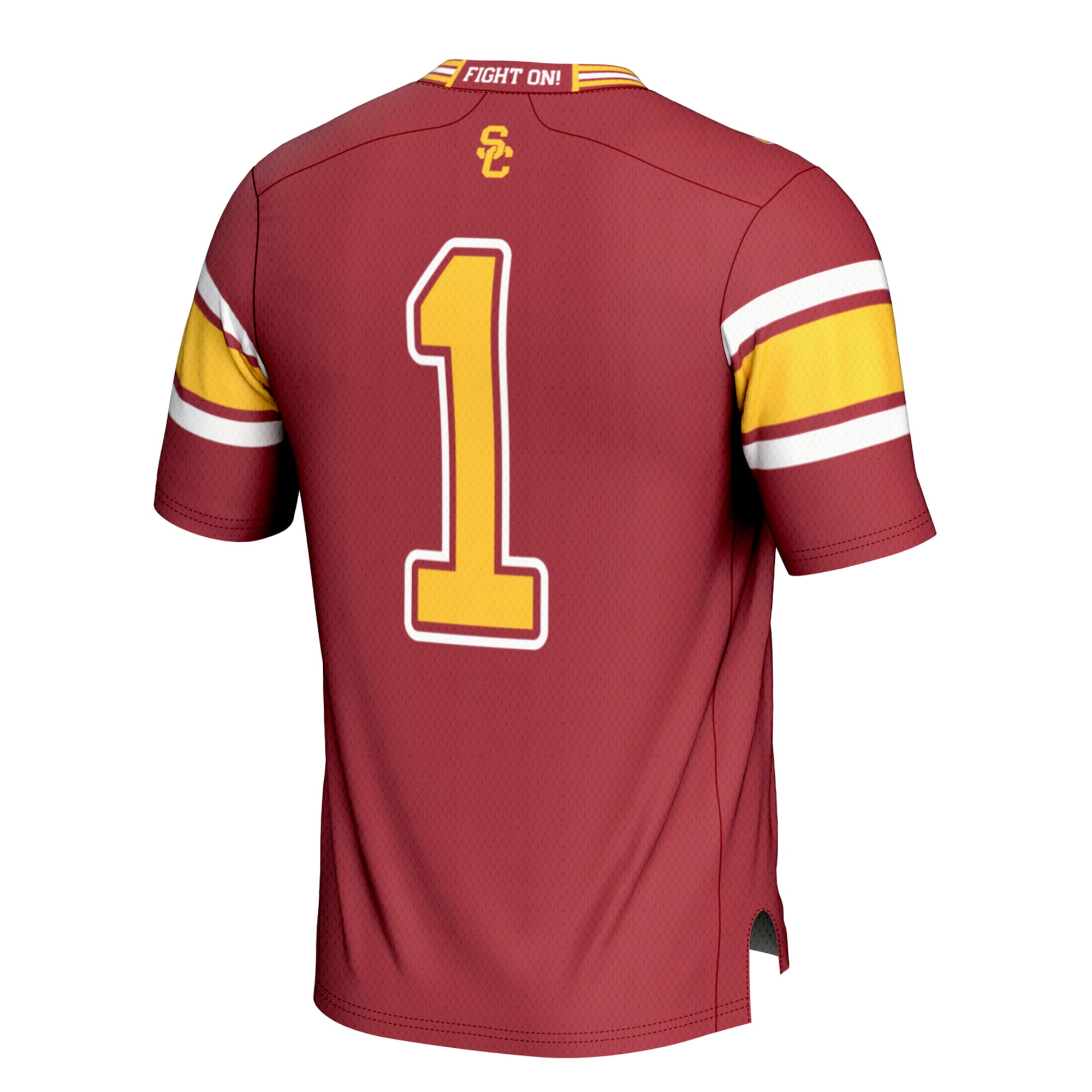 Youth #1 Cardinal USC Trojans Football Jersey