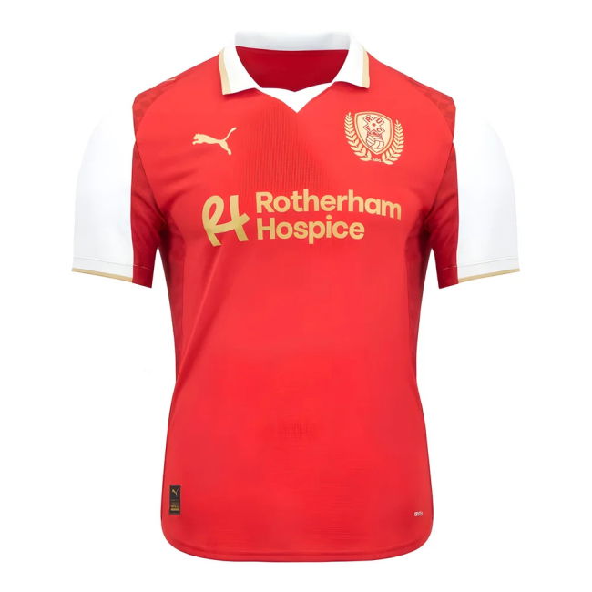 Enthusiastic Rotherham Premium Quality Modern Style Soccer Jersey
