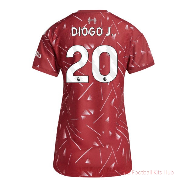 [ESK] 2026-2027 Liverpool Authentic Home Shirt Womens Diogo J. 20