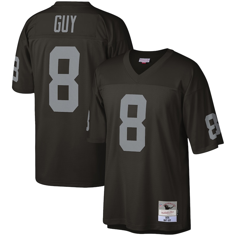 None Ray Guy LV Raiders Pro-Level Game Jersey Football Apparel
