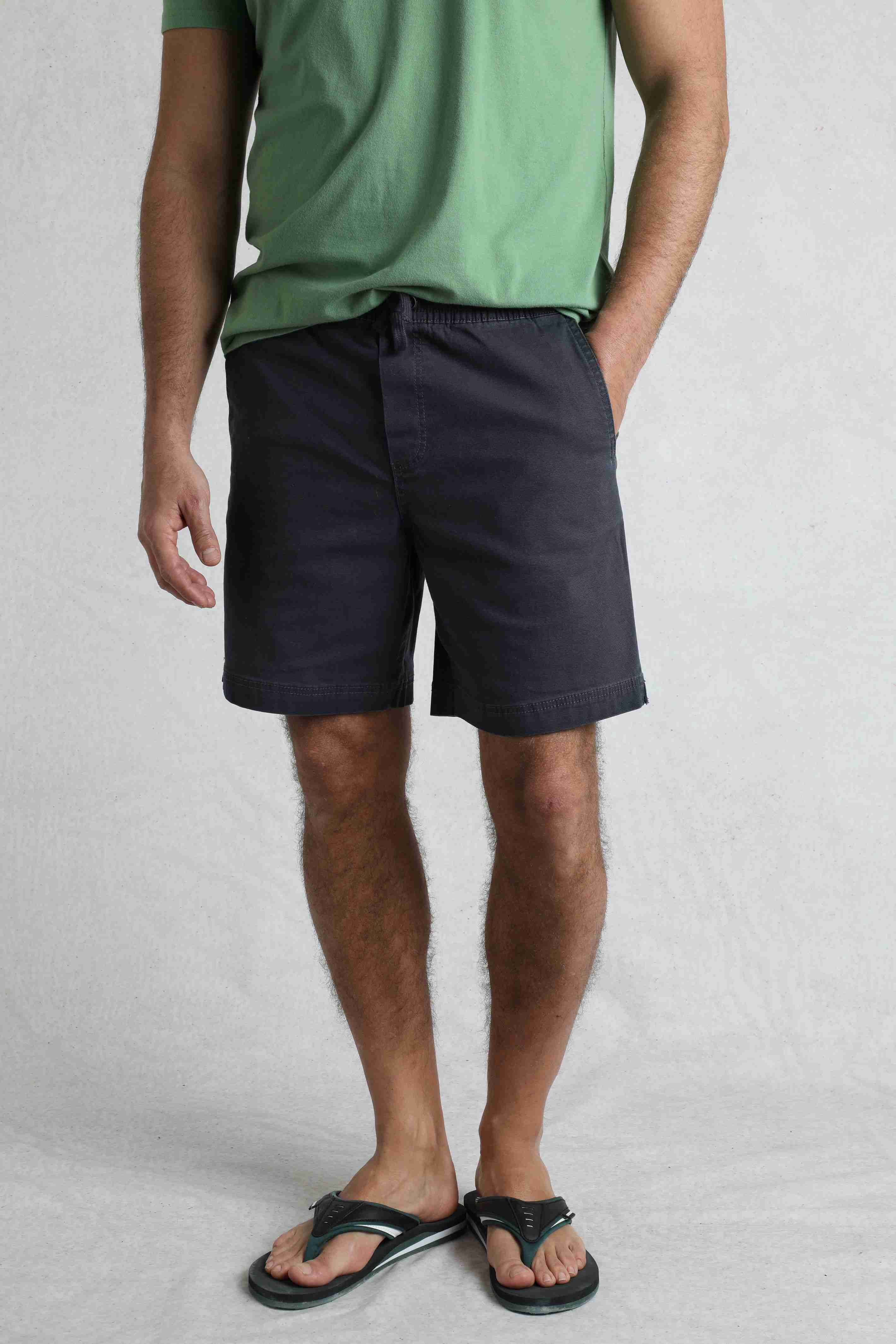 Weston Canvas Shorts Navy