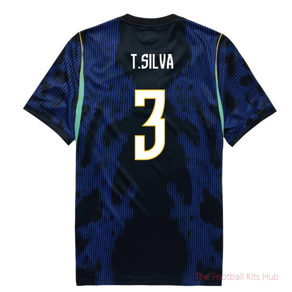 [EFS] 2026/27 Brazil Away Shirt (Kids) (T.Silva 3)