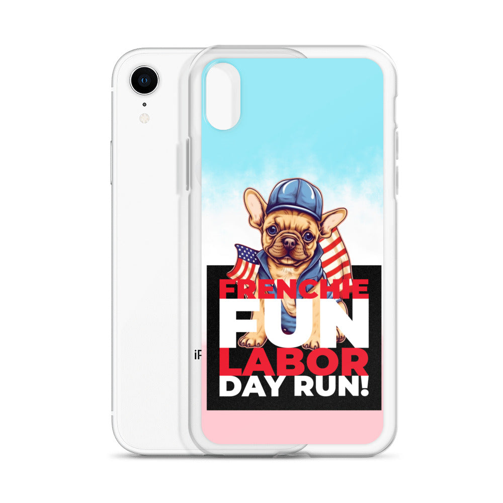 Cozy Frenchie Fun - Clear Case For Iphone® for French Bulldog Lovers