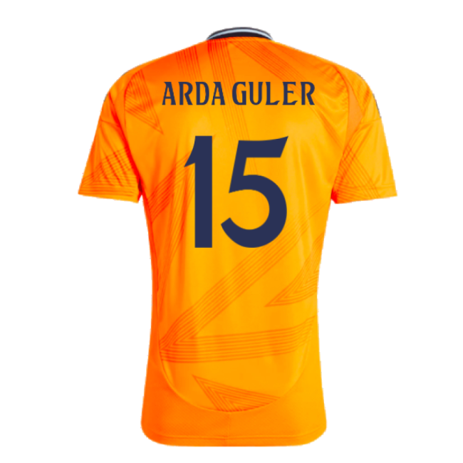 2024-2025 Real Madrid Away Fashionable Football Shirt (Arda Guler 15)