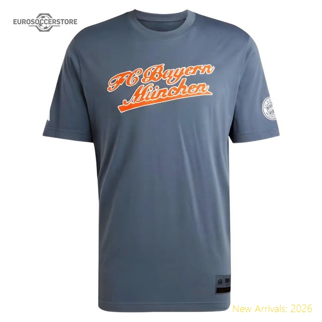 2025-2026 Bayern Munich Us Tee (bold Onix) - Concept Creation