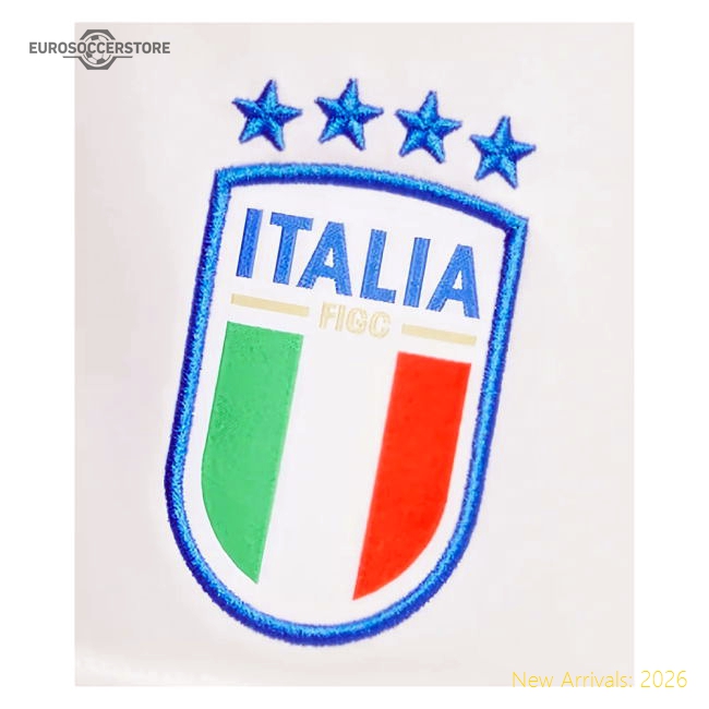 2024-2025 Italy Home Shorts (White)