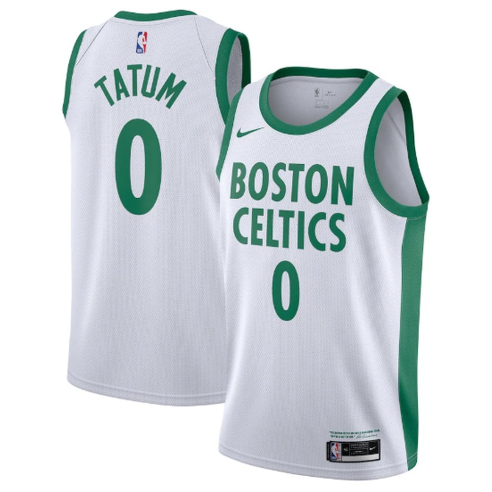 Jayson Tatum0 Boston Celtics Jersey White - - Basketball Fan Gear