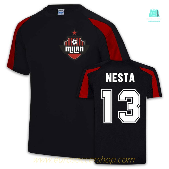 Nesta AC Milan Sport Training Jersey (Black)