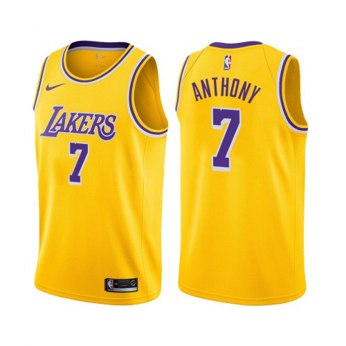 LAL Gold Nike A. Lakers #7 NBA Jersey Premium Quality Premium Quality