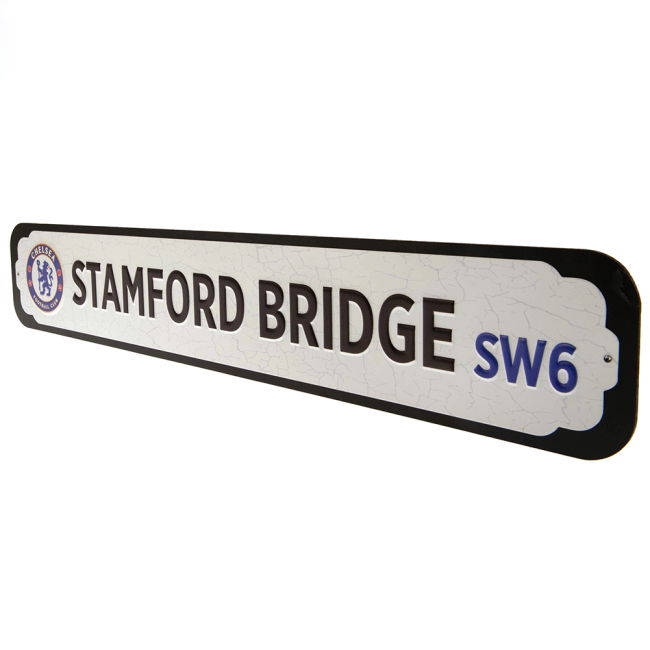 retro Chelsea FC Deluxe Stadium Sign