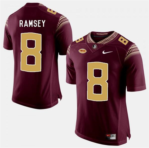 Men's None Jalen Ramsey #8 alternate jersey Game 2024 away jersey