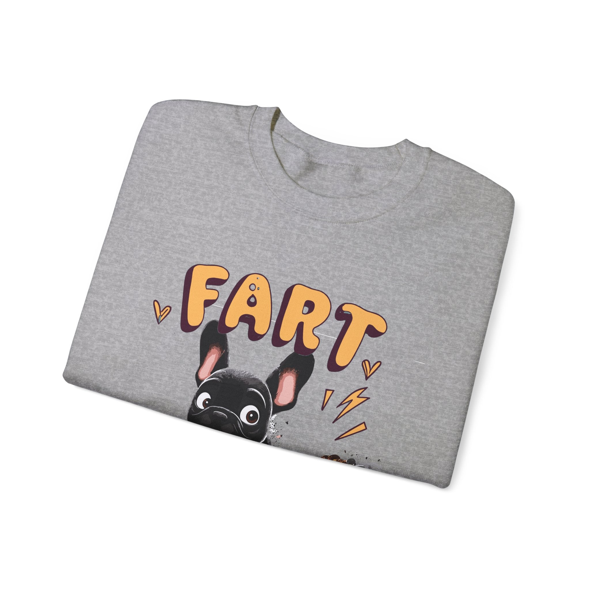 Fart Machine - Bulldog Inspired Unisex Sweatshirt Frenchie Themed Wear