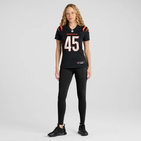 None Maema Njongmeta Game Jersey - Black | NFL Player Jersey
