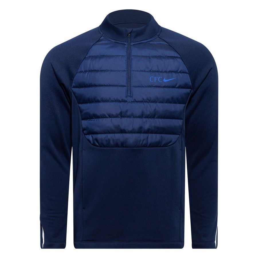Chelsea Training Shirt Therma Fit Academy Drill Winter Warrior Obsidia