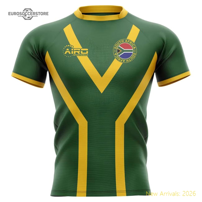 2025-2026 South Africa Springboks Flag Concept Rugby Shirt (kitshof