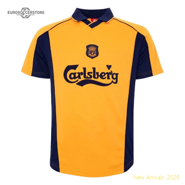 Liverpool Away Retro Kit 2000-2001 Supporter Jersey