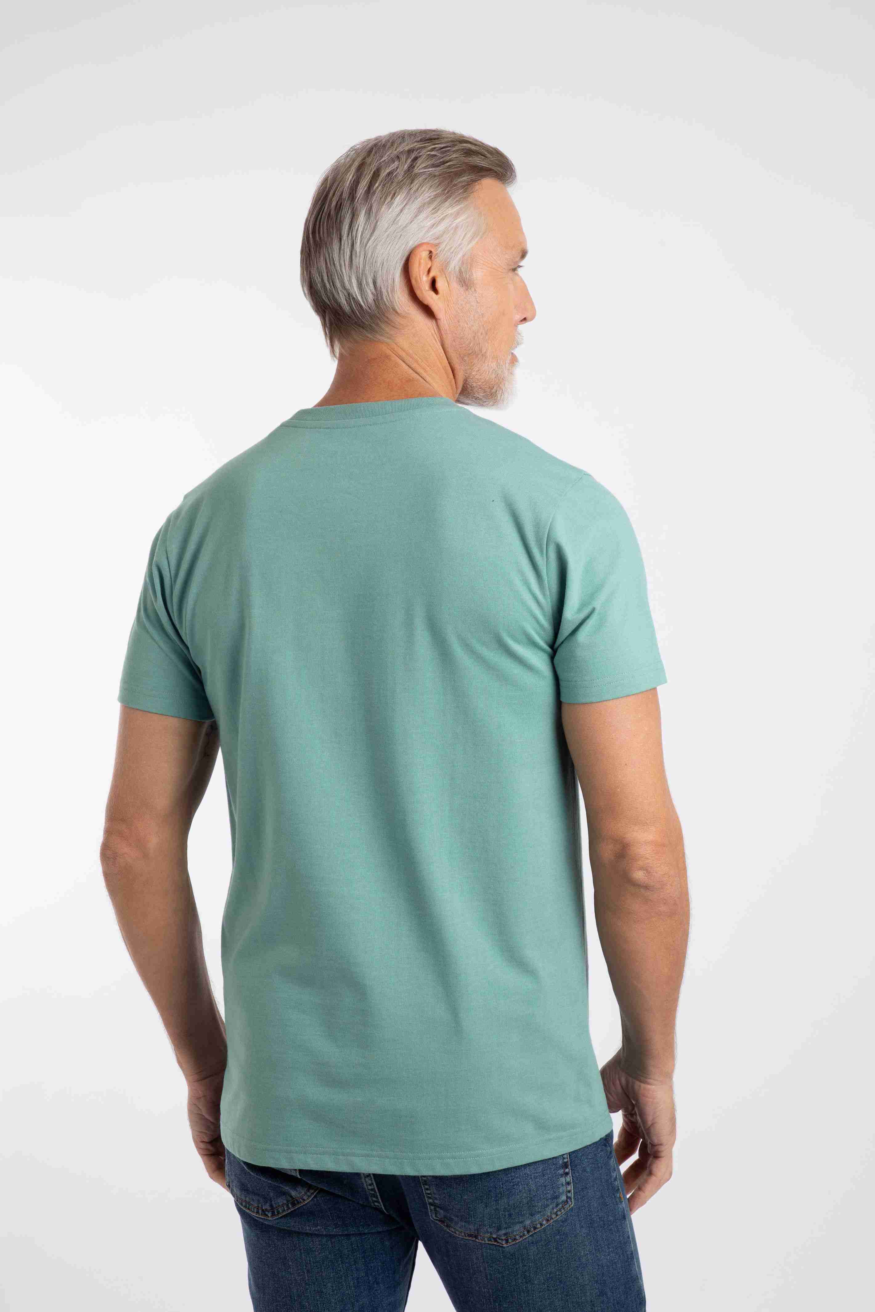 Hooked Branded T-Shirt Mineral Blue