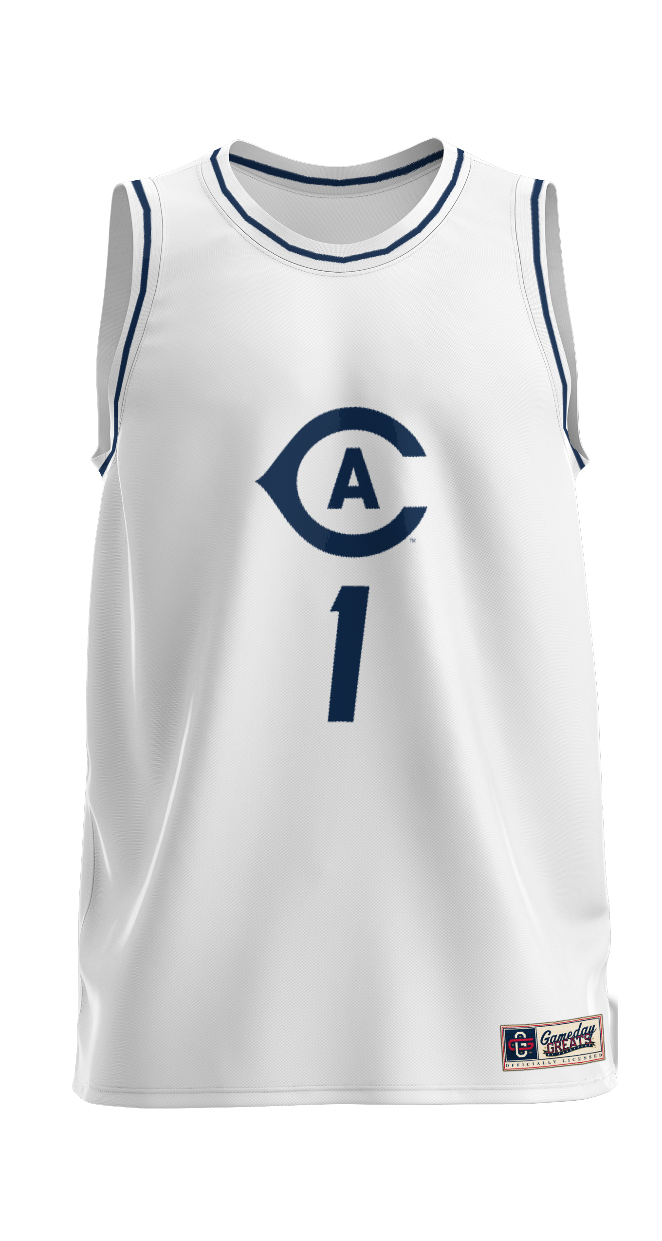 [DDG] UC Davis Aggies GameDay Greats Unisex Lightweight Collegiate Basketball Fashion Jersey - White