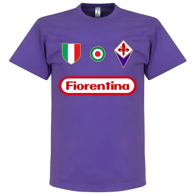 Fiorentina Authentic Shirt Lightweight Stretch Fabric Durable Stitching