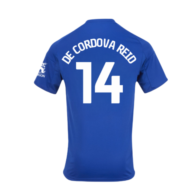 Kids Reid 14 2025-2026 Leicester Football Club Home Jersey