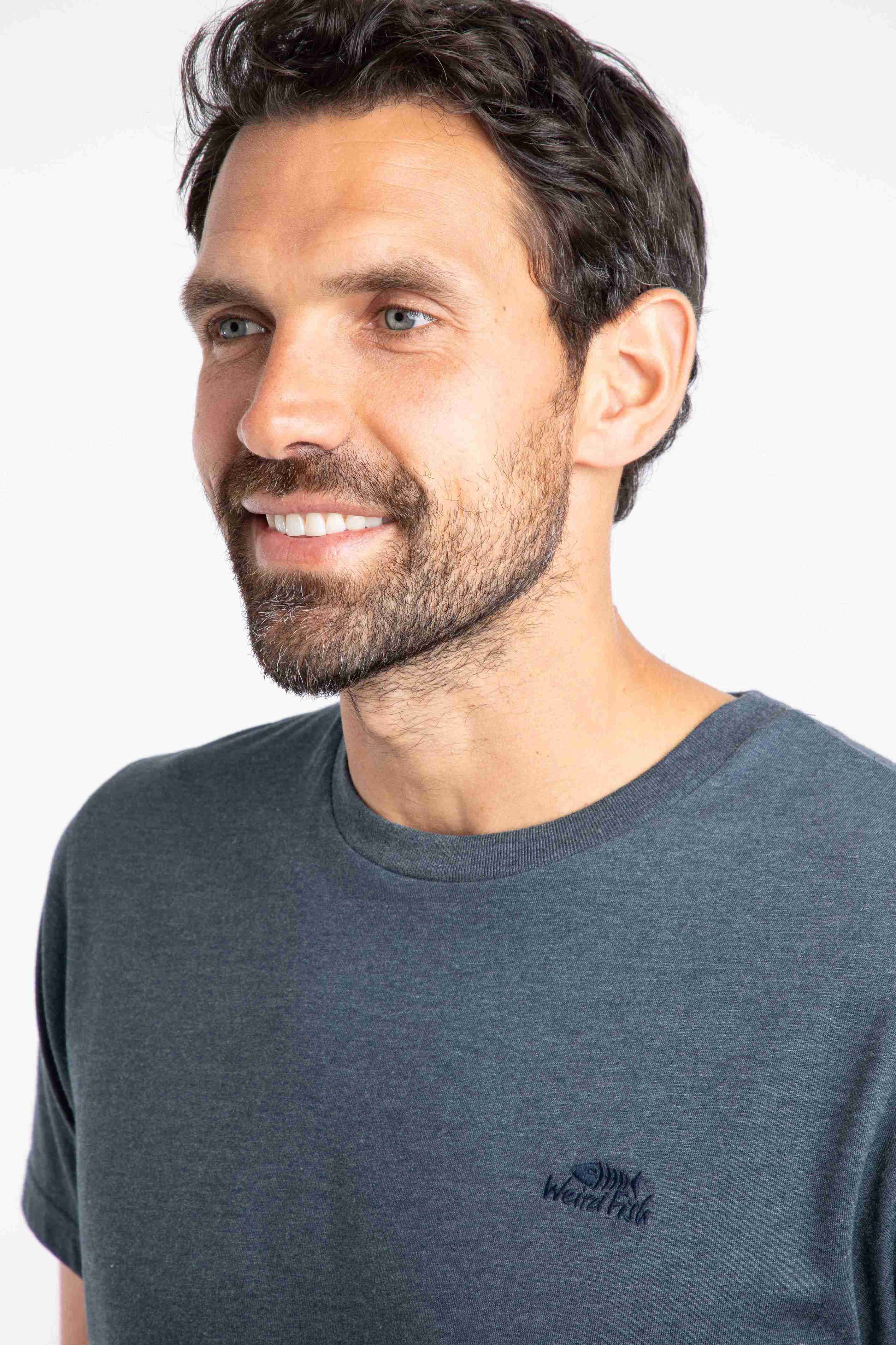 Hooked Branded T-Shirt Navy