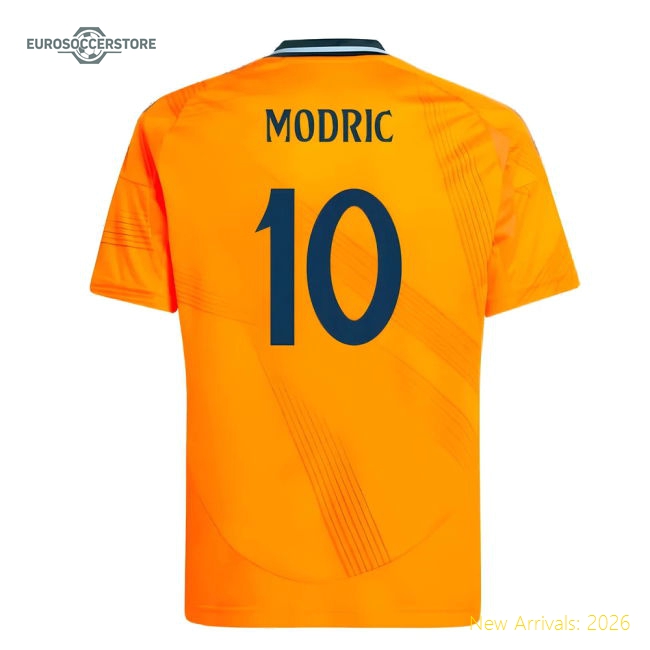 Soft Youth Football Team Modric Jersey 2024-2025 Breathable