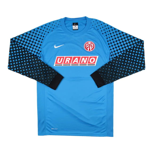 High Performance Mainz Long Sleeve Home Goalkeeper Shirt S #1 Late...