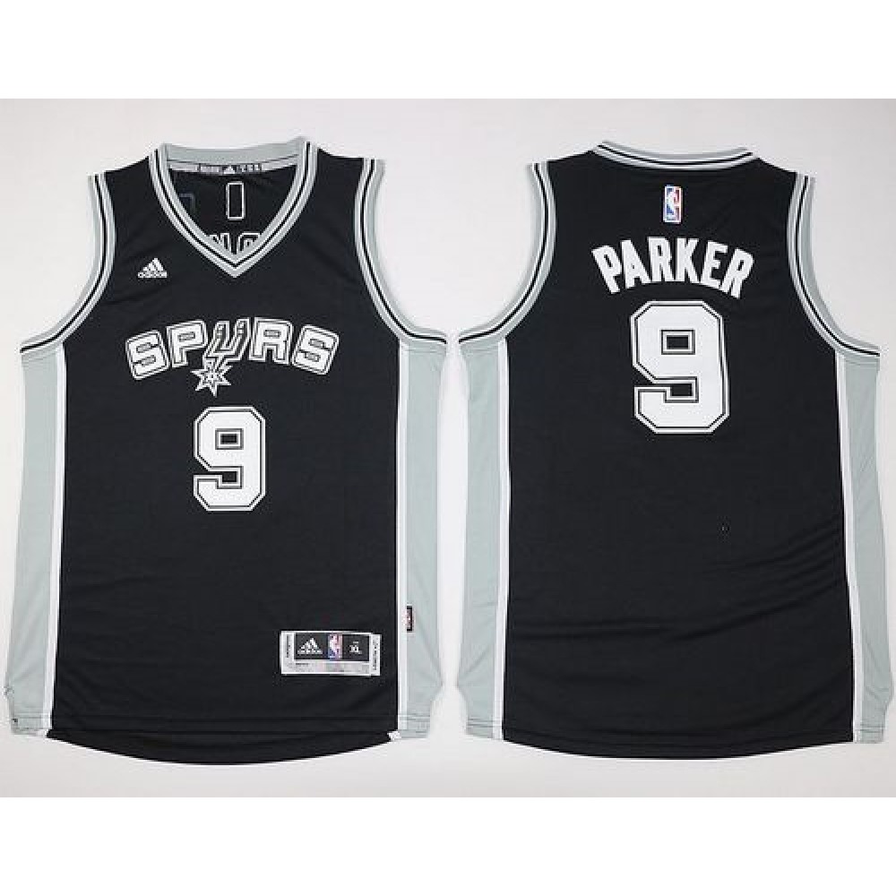 Performance Professional Men's Spurs #9 Tony Black Basketball Jersey