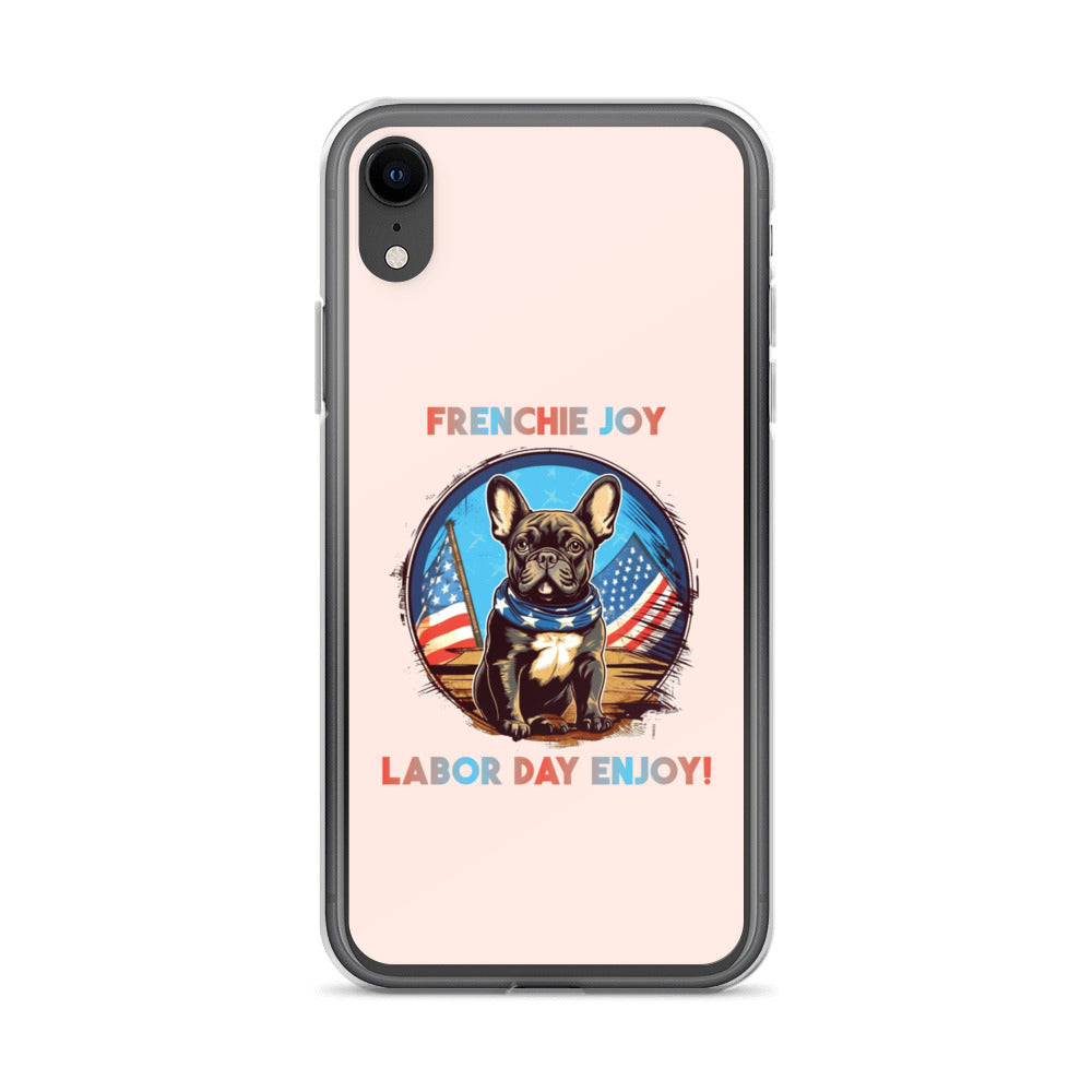 French Bulldog Frenchie Joy Clear Case For Iphone® Practical Pet Supply