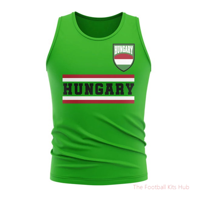 Hungary Core Football Country Sleeveless Tee (Green)